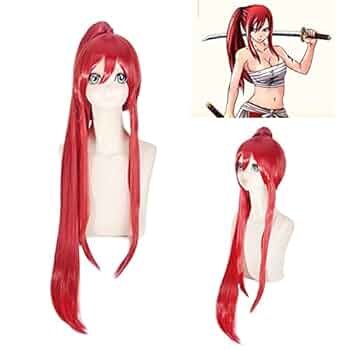 FAIRYTAIL　エルザ・スカーレット　コスプレ　ウィッグ　鎧 即購入可】エルザ・スカーレット/コスプレ衣装/鎧【FAIRY TAIL