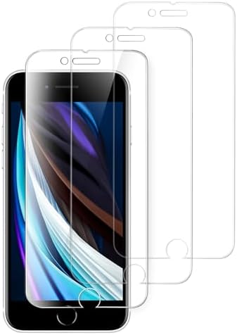 JETech iPhone SE 3/2 (2022/2020)用 液晶保護フィルム 3枚セット