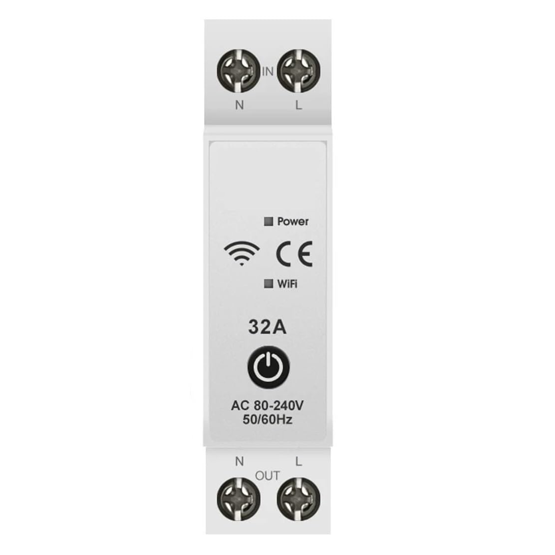 BALYDLUL Circuit Breaker 1P+N 63A Time Relay(32A)