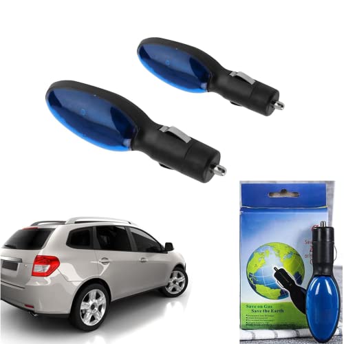 AWMSKONG 2pcs Car Fuel Saver Auto Save 10-30% on Gas Economizer,Energy Economy Gas Saver,Portable Auto Fuel Saver Plug and Play for Car Trucks.