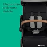 Bebeconfort Sunlite, wózek dziecięcy, 0 – 4 lata (do 22 kg), lekki wózek (7,2 kg), ułożenie na płasko, wózek kompaktowy, rozkładanie jedną ręką, obszerny kosz (5 kg), Tinted Grey