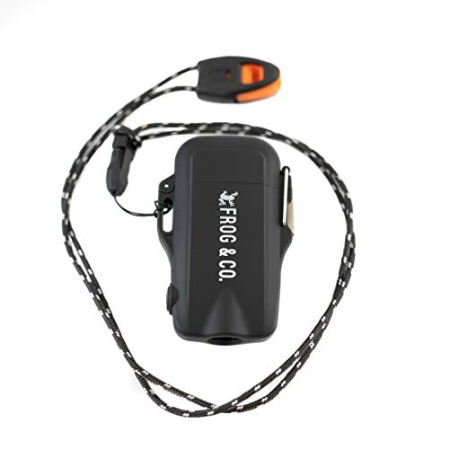 Encendedor eléctrico recargable Survival Frog resistente miniatura 2