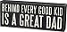 Box Sign - Great Dad