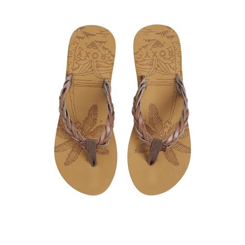 Image of Roxy Women's Feel Breezie Braided Flip Flop Sandal