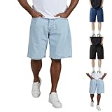 Sommerliche Freiheit: Perfekte Bermudas Jeans für warme Tage! Die leichte Jeanshose mit geradem Bein sorgt für einen lässigen Look. Atmungsaktiv und bequem – ideal für Freizeit und Urlaub.