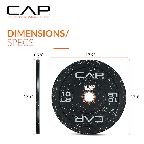 Image of CAP Barbell Rubber Olympic Bumper Plate | Multiple Options /Colors