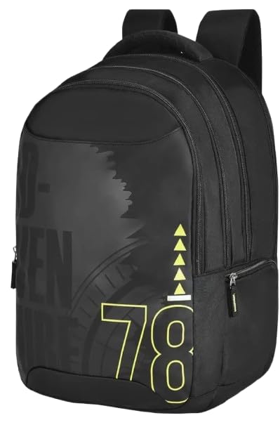 Printed Laptop Backpack 38L | 4 Compartment School, College & Travel Bag | Bottle Holder & Organizer | Office Backpack for Men & Women, Boys & Girls-image-44