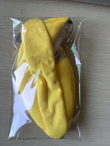 AIMICOCA Banana Hamster Bett Haus Hängematte Kleintier Warm Bett Haus Käfig Nest Zubehör für Zuckergleiter Hamster