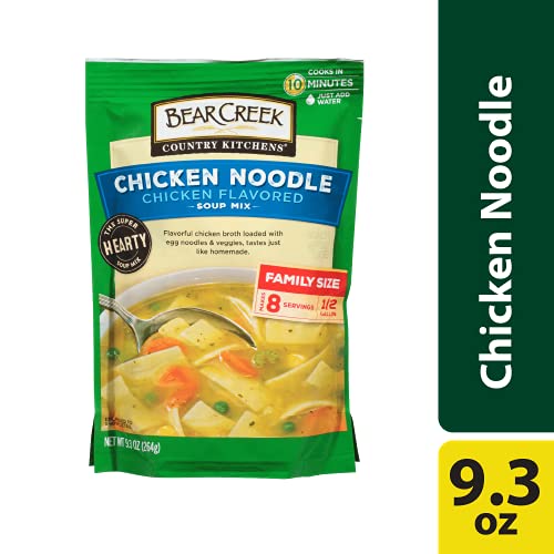 Bear Creek Soup Mix, Chicken Noodle, 9.3 Ounce (Pack of 6)