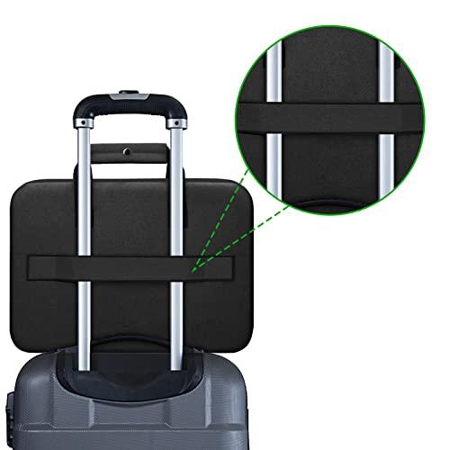 Alfheim 13-14/14,2 inch hardshell laptop met handvat, waterdichte beschermhoes, laptop-tablet-hoes, compatibel met MacBook Pro A2443 (zwart) - Image 5