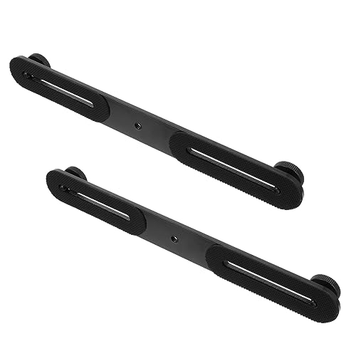 BESPORTBLE 2 Pcs Mic Extension Bar Double Mount Tripod Flash Bracket t Shape Mount Bar for Camera Flash Microphone