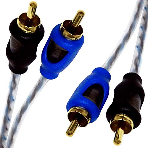 Câble audio RCA 100% cuivre sans oxygène OFC Bass Rockers 6m pour transfert optimal - 2