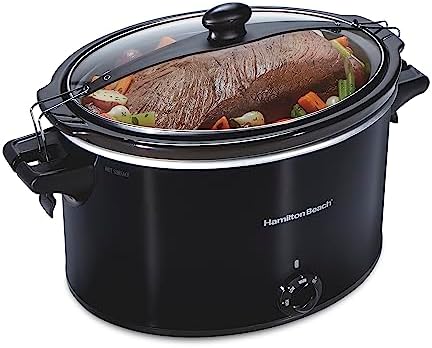 Hamilton Beach Stay or Go 10qt portable slow cooker