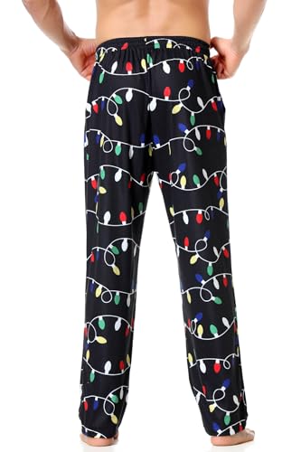Chrismas Pajama Pants for Men Men's Sleepwear with Ugly Pajama Bottoms3