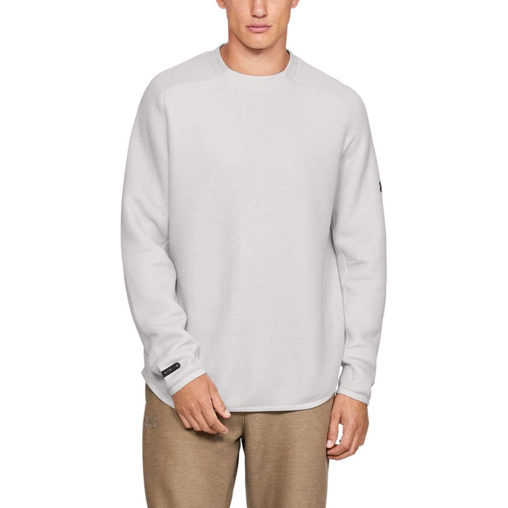 Under Armour Men Unstoppable Move Light Crew Warm-up Top - Black, Small