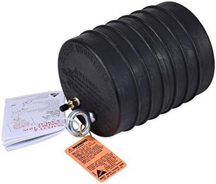 Cherne, 041386 Test-Ball Pneumatic Plug 8 Nominal Size