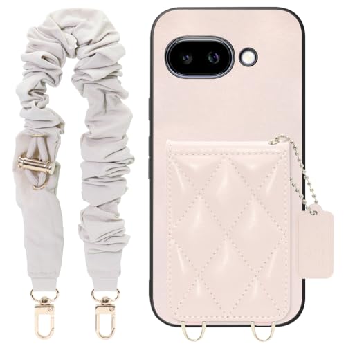 LOOF SWEET-SHELL SHUSHU �{�v �J�[�h�z���_�[ �X�}�z�P�[�X for Google Pixel 9a �p �P�[�X �J�o�[ �X�g���b�v �V���[�g�X�g���b�v �V���V���X�g���b�v �X�g���b�v�z�[�� �J�[�h���[ �w�� �J�[�h���� �V�F�� �w��