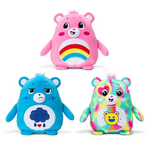 Care Bears Squishy 10" Plush Grumpy Bear - Blue, Soft Huggable Squishy Material! – Good for Girls and Boys, Employees, Collectors, Ages 4+ - image 6