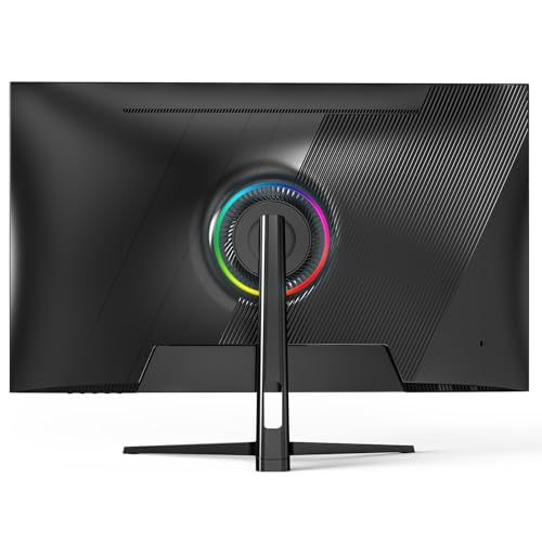 Image of Great voell 32inch 4K UHD Computer Monitor, 3840x2160p, 100% sRGB, 178 Viewing Angle, HDMI & DisplayPort, VESA 75x75mm, Black