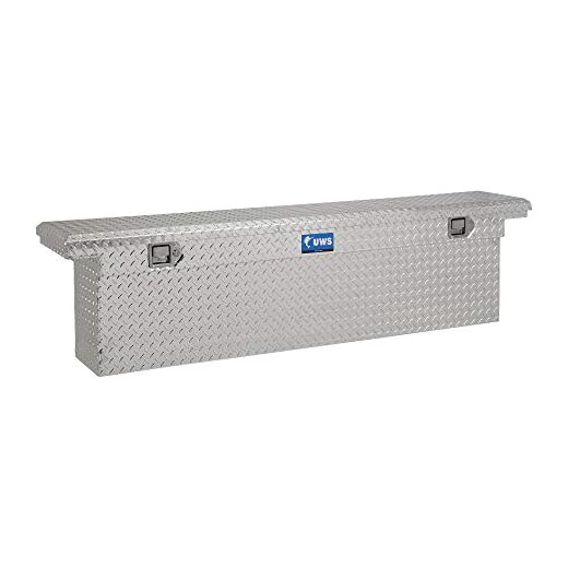 UWS EC10831 69-Inch Heavy-Wall Aluminum Deep Slim Truck Tool Box with Low Profile, RigidCore Lid