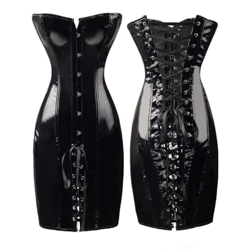 Robe gothique grande taille ajustable résolvant les soucis de coupe