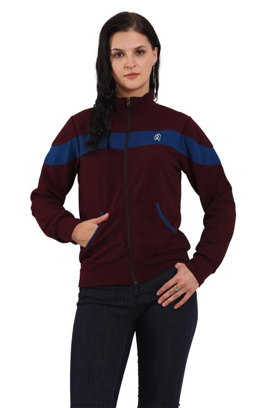 Image of Jhoomantroo Women's Atheletic Gym Running Sports TrackJacket | Regular Casual Fit | TrackJacket for Girls & Women