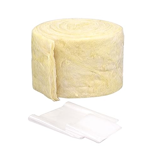 M-D Building Products 04937 1/2 in. X 6 in. x 25 ft. Fiberglass Insulation Pipe Wrap