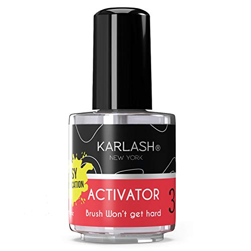 Karlash Professional Dip Powder Activator #3 Easy Application Brush Won't get Hard