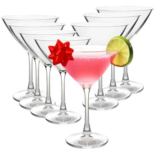D'Eco 100% Tritan 9 oz Martini Glasses, Shatterproof Glassware, 8 Pack by D'Eco - Used condition - Image 9