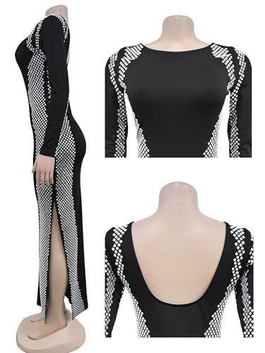 Image of Figdaw Rhinestone Embellished Formal Gowns and Evening Dresses for Women 2026