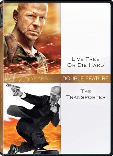 DVD Live Free or Die Hard y Transporter para recuperar tus películas favoritas