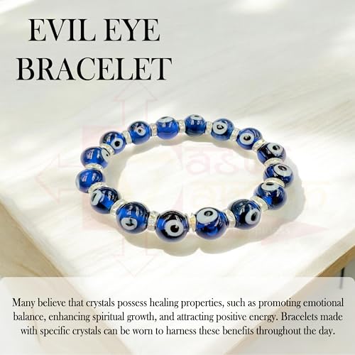 Image of Certified Crystal Bracelet | 8mm Beads | Stretchable Healing Bracelet | Bracelets for Men and Women |
