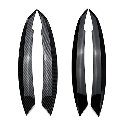 YONGYAO Capa de acabamento de sobrancelha para farol de carro para VW Jetta MK6 Sagitar NCS 2010-201
