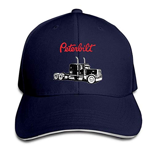 Preisvergleich Produktbild gii6LMLMLFGHLBB Peterbilt Unisex verstellbare Sandwichkappe Baseballkappe Mode Sonnenhut