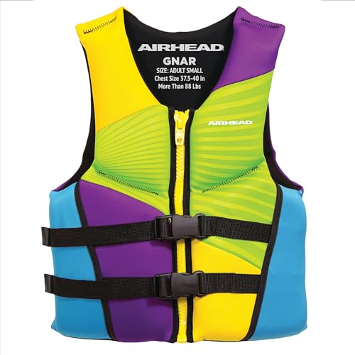 Airhead Gnar Kwik-Dry Neolite Schwimmweste für Erwachsene/Jugendliche, zugelassen von der US-Küstenwache