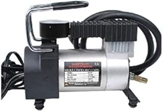 one year warranty_Portable Mini air Compressor Pump 12V Electric Car Tire Inflator with Pressure Gauge