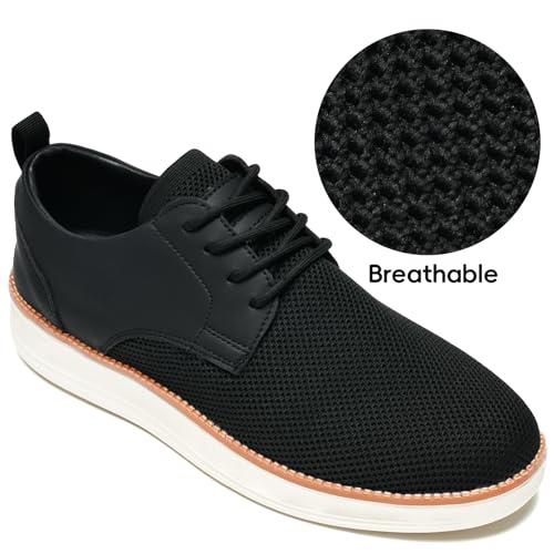 Men's Casual Dress Shoes Business Walking Shoes Oxfords Comfortable Breathable Lightweight Non Slip4