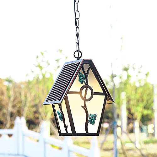 Lampe suspendue E27 IP42 et plafonnier luminaire suspendu pour allée extérieure