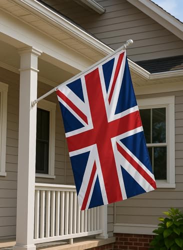 Henbrandt Union Jack Flag UK Flags 5ft x 3ft with Eyelets