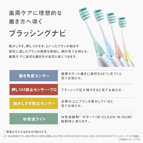 超特価Panasonic 電動振動歯ブラシWセット新品未開封 Amazon.co.jp