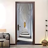 [Parfait Autocollant Porte – Taille] : Nos autocollants de porte et portes murales décoratives mesurent 77 × 200 cm. Pour une installation simplifiée, chaque sticker de porte est prédécoupé en deux bandes de 38,5 × 200 cm, parfaitement ajustées une fois posées. Pour un design de porte personnalisé, un mur adhésif sur mesure ou un poster de porte décoratif, n’hésitez pas à nous contacter