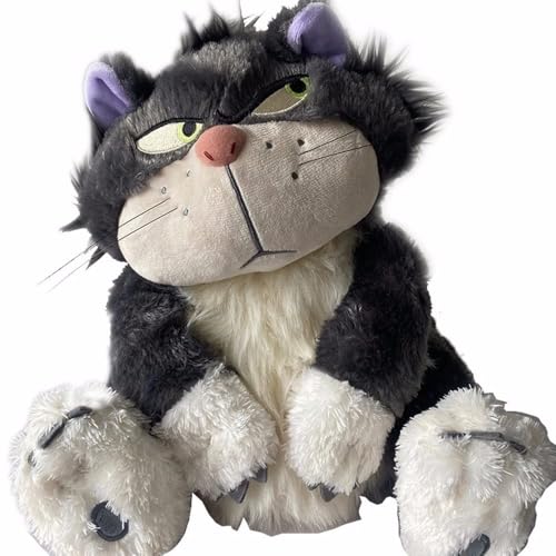 RDCIRP Peluche Chat Lucifer, Adorable Peluche, Douce et Mignonne, idéale comme Cadeau for garçons et Filles.