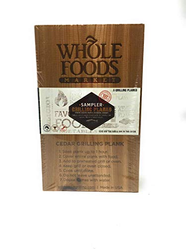Outdoor Gourmet, Wood Plank Sampler 5x8, 5 Count