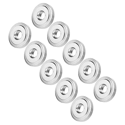 Knurled Nut, Carbon Steel Hand Single Layer M8 Fastener Hardware with Plating, for GB807 Hardware