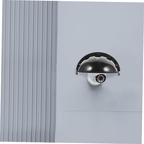 Cubierta antilluvia para cámara exterior de diseño elegante en ABS negro 2