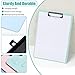 Cimeton Plastic Clipboards, Assorted Colors Clipoard with Low Profile Clip, Clip Boards for Students, Teachers