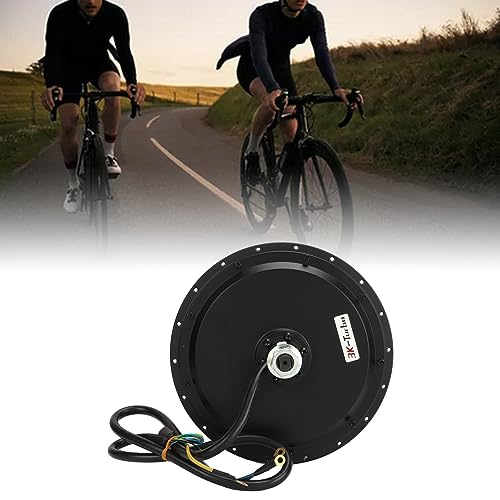 Electric Bike Hub Motor, 142mm 3000W 72V Ebike Conversion Kit Bike Motor Kit Front Electric Bike Con