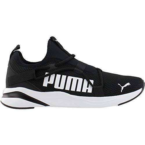 PUMA PUMA Men's SOFTRIDE Rift Slip On, Puma Black-Puma White, 7