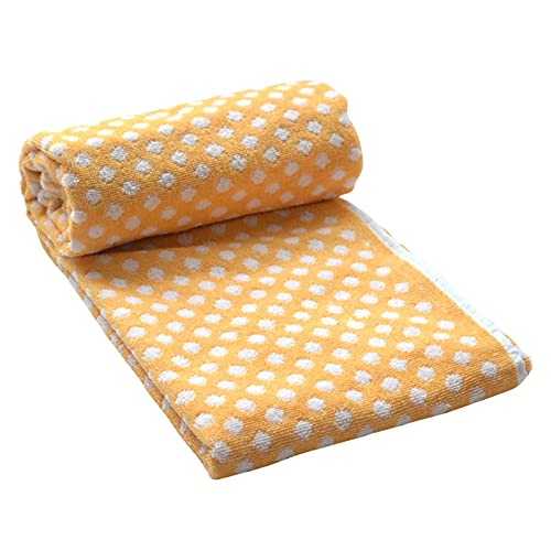 Tranquil Square Mustard Yellow Luxury Design Bath Towel 100 Cotton 650