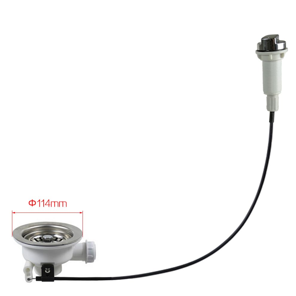 Kit colador para fregadero de acero inoxidable miniatura 2